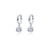 Lafonn 0.92 CTW Bezel-set Huggie Earrings