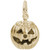 Jack O’ Lantern Charm in Gold by Rembrant