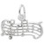 Music Staff Charm in Gold by Rembrant