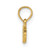 14KT Gold  Scallop Shell Pendant C3377
