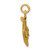 14KT Gold  with Rhodium D/C Cross Pendant K9796