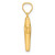 14KT Gold  Laser Designed Cross Pendant XR994