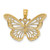 14KT Gold  Eastern Orthodox Cross Pendant C3835