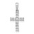 14KT Gold  Polished Cross Pendant D1661