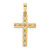 14KT Gold w Round 4-Prong Cast Heavy Weight 5.0mm Pendant Setting WG936-5