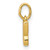 14KT Gold  Crucifix Charm C795