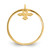 14KT Gold  Passion Cross Pendant Mounting PM5019-002-Y