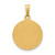 14KT Gold  Laser Designed Cross Charm XR1145