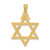 14KT Gold  Twisted .05 ct. Diamond Initial K Charm PM10732K-YA