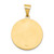 14KT Gold  Golf Cart Charm D3359