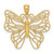 14KT Gold  Polished Starfish Slide K6067