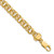 14KT Gold  Gold Polished Large Jesus Head With Crown Pendant K5584