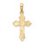 14KT Gold  Two-tone with White Rhodium Butterfly Pendant D4201