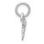 14KT Gold  White Gold Polished / Satin Miraculous Medal Hollow Pendant XR1399