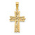 14KT Gold  Saint Luke Medal Charm XR403