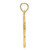 14KT Gold  Saint Luke Medal Charm XR403