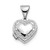 14KT Gold  White Gold Cross Pendant K364