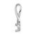 14KT Gold  Polished Hollow Twisted Cross Pendant XR1986