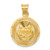 14KT Gold  White Gold Diamond Libra Zodiac Pendant PM4108-012-WA