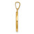 14KT Gold y Round 4-Prong Heavy Weight 1.00ct. Pendant Setting YG933-17