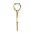 14KT Gold  Holy Communion Medal Hollow Pendant REL168