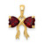 14KT Gold  White Gold Small Polished Angel Charm WCH47