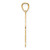 14KT Gold y Round 4-Prong with Straight Bail 6.0mm Pendant Setting YG937-6