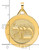 14KT Gold  GRAND CAYMAN Island Map Charm C3246