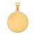 14KT Gold  and Rhodium MOM Pendant YC796