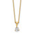 14KT Gold  White Gold Laser Designed Cross Pendant XR999