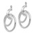 14KT Gold  White Gold Polished & Twisted Fancy Earring Jackets EM7407-GA-004-YA