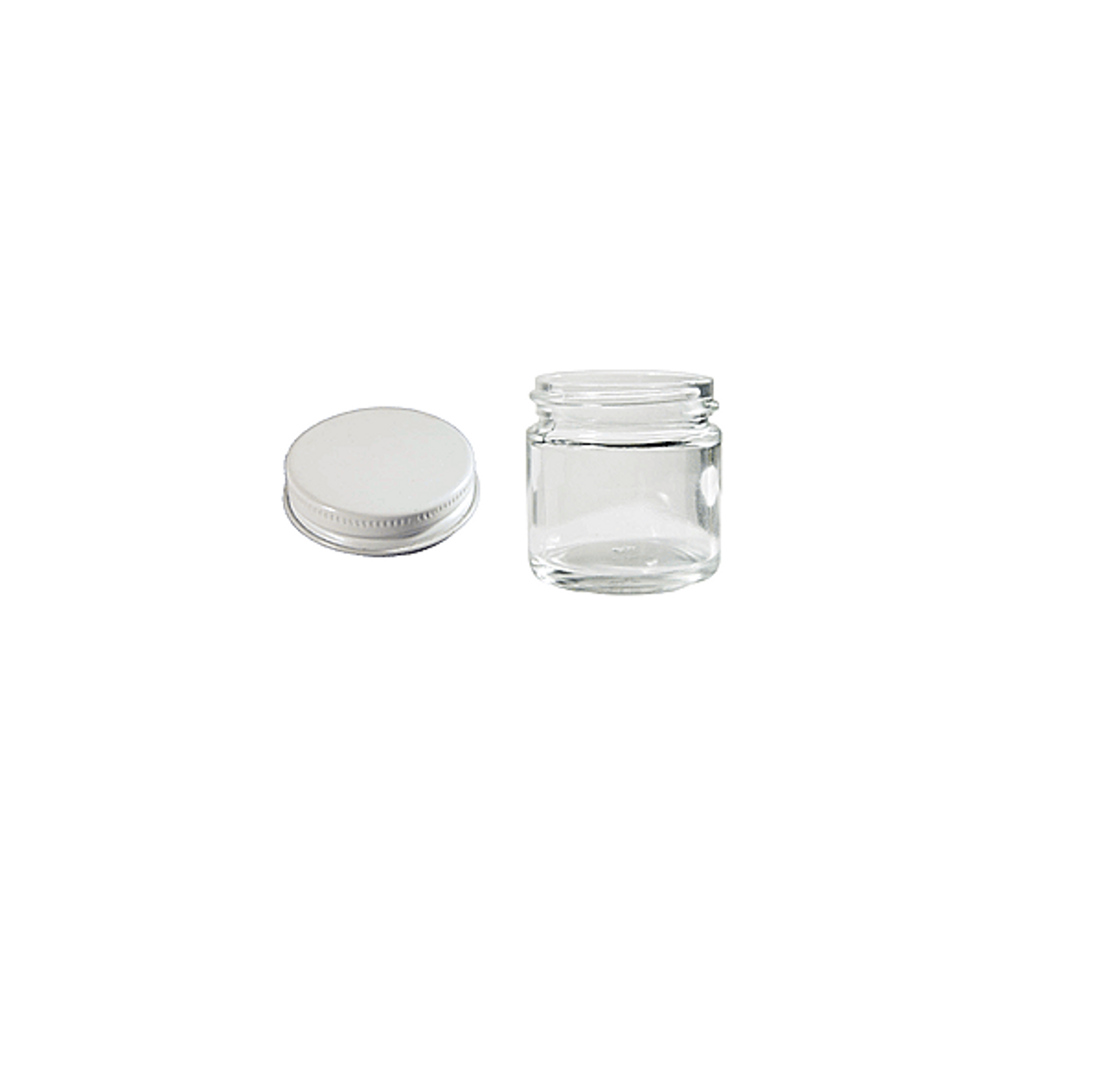 6 oz Clear Glass Jars (Bulk), Caps NOT Included