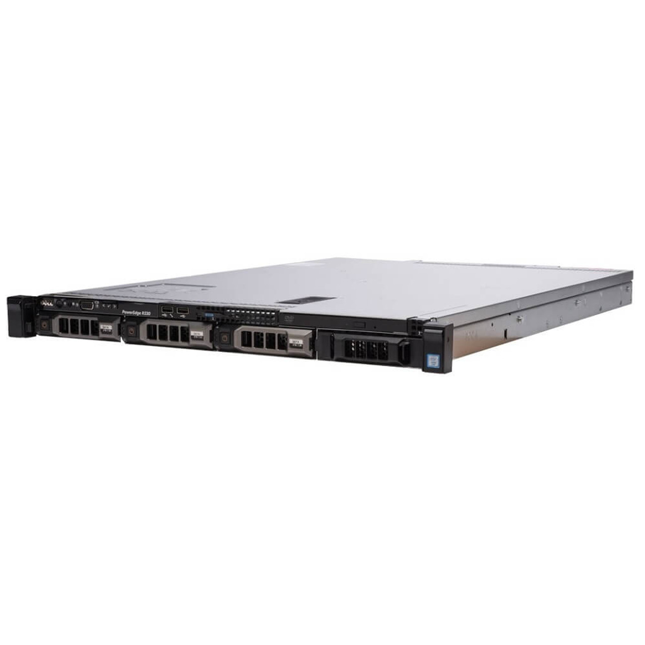 Dell PowerEdge R330 4 x 3.5 Hot Plug E3-1220 v5 Quad Core 3Ghz 8GB 2x 2TB  H330 2x 350W