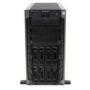 Dell PowerEdge T440 8 x 3.5" Hot Plug 2x Silver 4208 Eight Core 2.1Ghz 384GB RAM 2x 10TB H330 2x PSU
