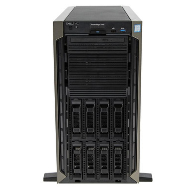 Dell PowerEdge T440 8 x 3.5" Hot Plug 2x Silver 4108 2x Trays Eight Core 1.8Ghz 128GB RAM 2x 800GB SSD H730 2x PSU