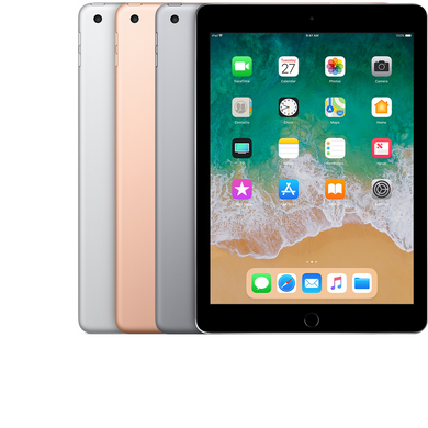 Apple iPad 9.7" 6th Gen 32GB White Wi-Fi 2018 MR7G2LL/A