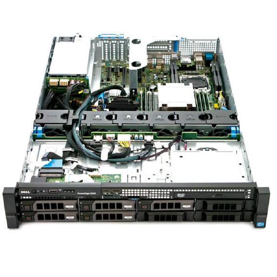Dell PowerEdge R530 8 x 3.5" Hot Plug 2x E5-2603 V3 Six Core 1.6Ghz 384GB 3x 4TB SAS H730