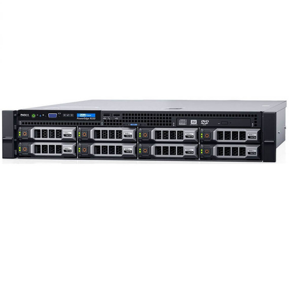 Dell PowerEdge R530 8 x 3.5" Hot Plug E5-2630 V3 Eight Core 2.4Ghz 16GB 8x 2TB SAS H730