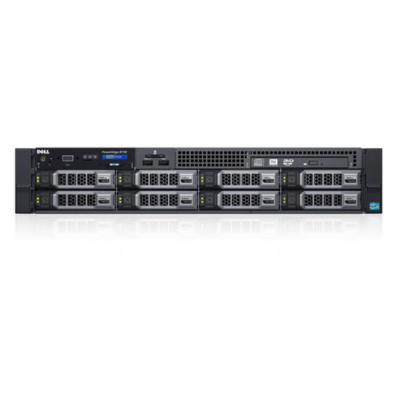 Dell PowerEdge R730 8 x 3.5" Hot Plug 2x E5-2630 V3 Eight Core 2.4Ghz 16GB 2x 4TB SAS H330