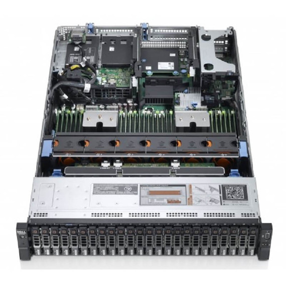 Dell PowerEdge R730XD 24 x 2.5" Hot Plug 2x E5-2630 V3 Eight Core 2.4Ghz 32GB 24x 1TB H730