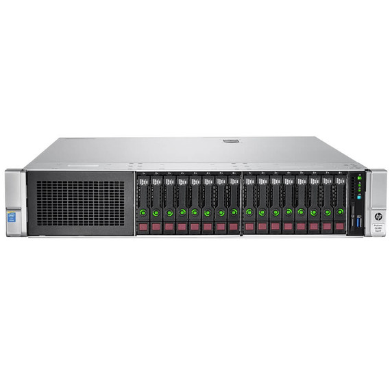 HP Proliant DL380 Gen9 16B SFF E5-2630 V3 Eight Core 2.4Ghz 32GB 2x 146GB P440 4GB FBWC
