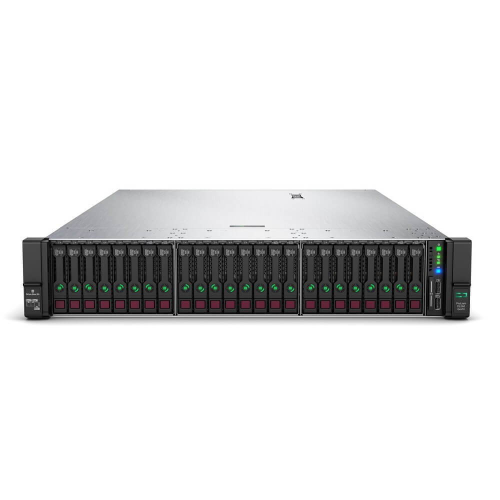HPE DL560 Gen9 Server front panel showing hot-swap SFF drive bays