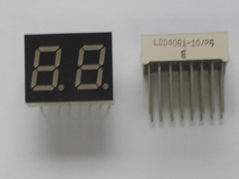 Galaxy Channel Display Red DX93 919 929 979 Number on LED is LDD4061-10/P6 with part # EX03N40419 Note there are two LED with the same Galaxy part number the other LED is marked ORD4AE so if your is marked this way you may wish to select the other model.

Nice Sub for EX03N40464 used in Cobra 148GTL UR202D-16