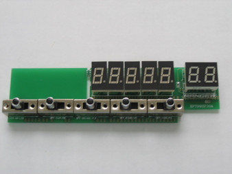 Galaxy Channel / FC Display and Switch Board for DX94 / DX98  Part # T-149D-P02 Board # EPT99HP30A