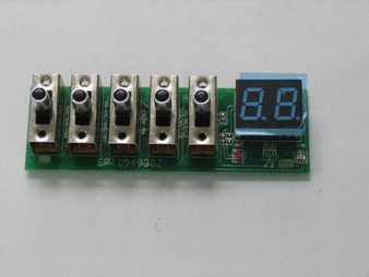Galaxy DX949 Channel Display and Switch Board