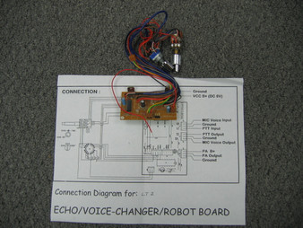 Galaxy LT-2-99 Echo / Voice-Changer / Robot Board with Instruction