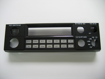 Ranger RCI-2970N2 assembled Face Plate, include display lens and refractor plate that goes around the buttons. Part numbers are Faceplate PT2950030B  LCD Window PT2950090A Keypad Refrator Plate PT2950031A Rubber Keypad QT2950010A