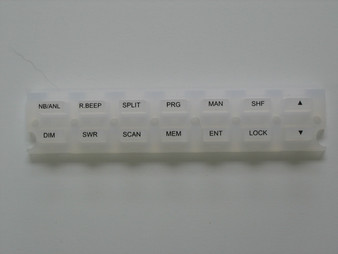 Rubber KeyPad for RCI-2950/70/90/95 Galaxy 22B/2527 Part Number QT2950010A