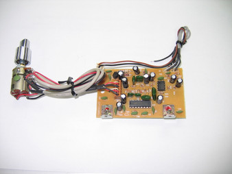 Galaxy Style Echo Board Assembly With Controls with instructions. Used similar board as many Galaxy radios. Board # EPTOSSB51 Ranger EB-2005