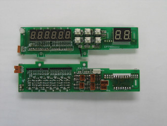 Channel and 6 Digit Frequency Coutnter Display with Switches Blue RCI936FC4